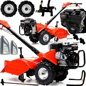 Glebogryzarka Hortmasz HGS65 XGTB BRIGGS&STRATTON Napęd na pompowane koła